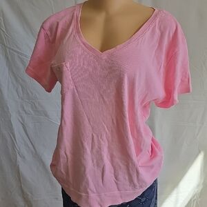 Fresh Produce Soft Pink V-Neck Tee